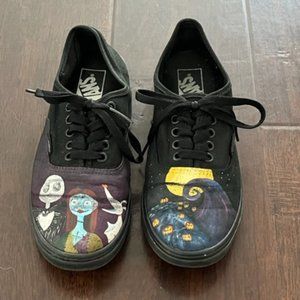 VANS The Nightmare Before Christmas Shoes Men Size 6.5 Women's 8